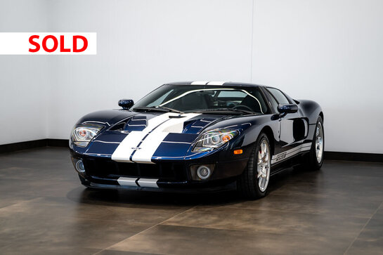 Ford GT 2006 2006 Bleu