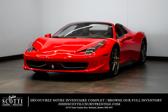 2013 Ferrari 458 Italia 2013 Red
