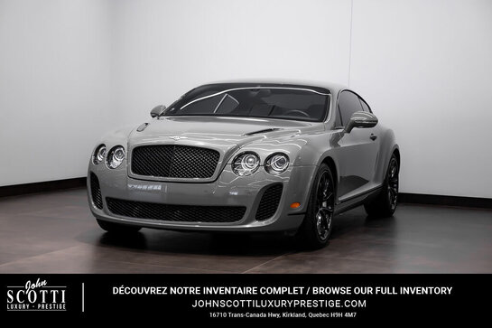 Bentley Continental Supersports 2010 2010 Gris Bentley Continental Supersports 2010 2010 Gris